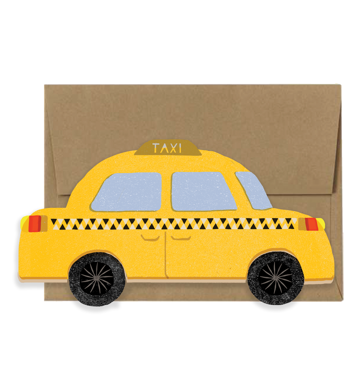 ナ*ト様 Yellow Cab Taxi ルーフサイン　US雑貨　イエローキャブ Yellow Cab Die Cut Card - NYC Collection – Isatopia