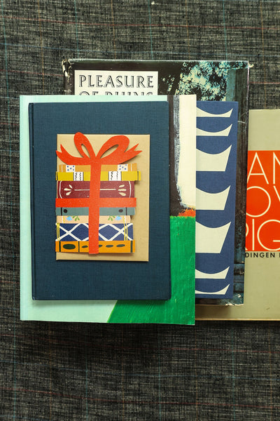 Book Lovers - Die Cut Card