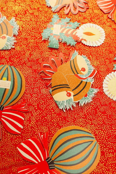 Candle Die Cut Card - Jingle Bells Collection