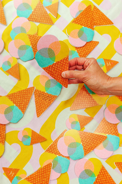 Ice Cream Die Cut Card - Seaside Collection
