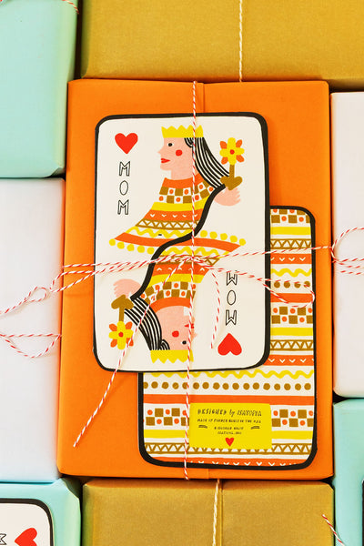 Mother Queen - Die Cut Card