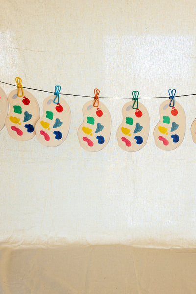 Color Palette Die Cut Card - Playtime Collection