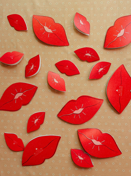 Bisou Lips  Mini Cards - box of 6