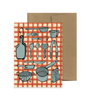 Cuisine Gingham Card