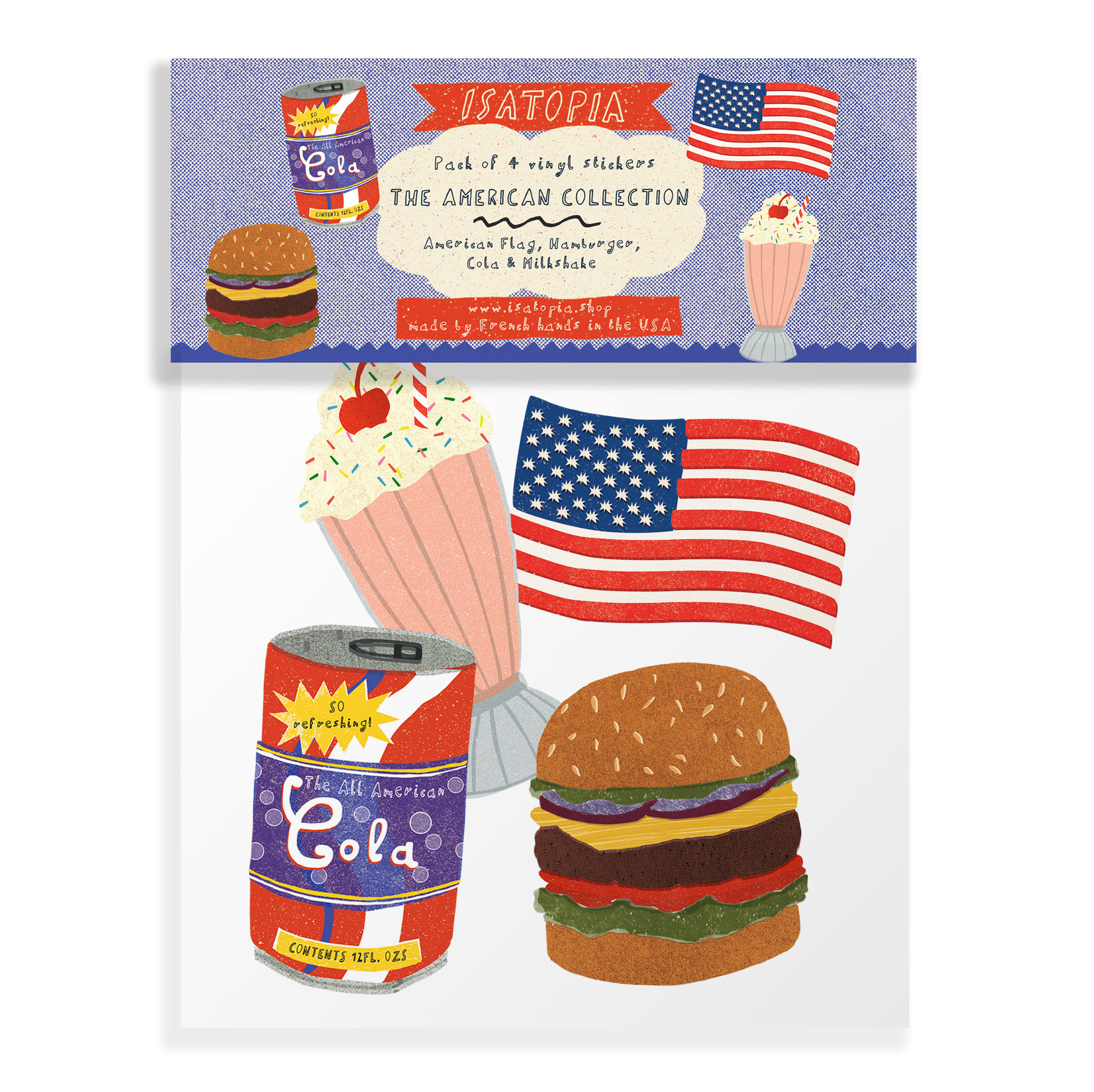 American Stickers Pack