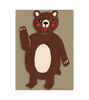 Bear - Die Cut Card