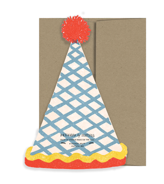 Party Hat Birthday Collection - Die Cut Card