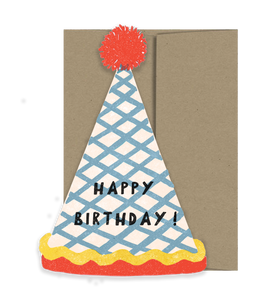 Party Hat Birthday Collection - Die Cut Card