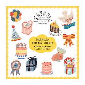 Birthday Sticker Sheets