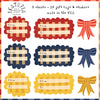 Bow Gift Tags - Sticker Sheets