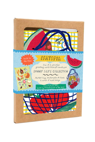 Sunny Days - Box of 6 Cards