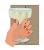 Champagne Coupe - Die Cut Card