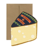 Cheese Card - French Collection Die Cut