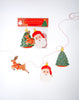 Christmas Paper Ornaments - Pack of 3