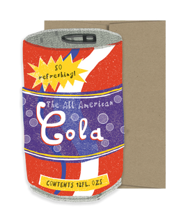 Cola Card - American Collection Die Cut