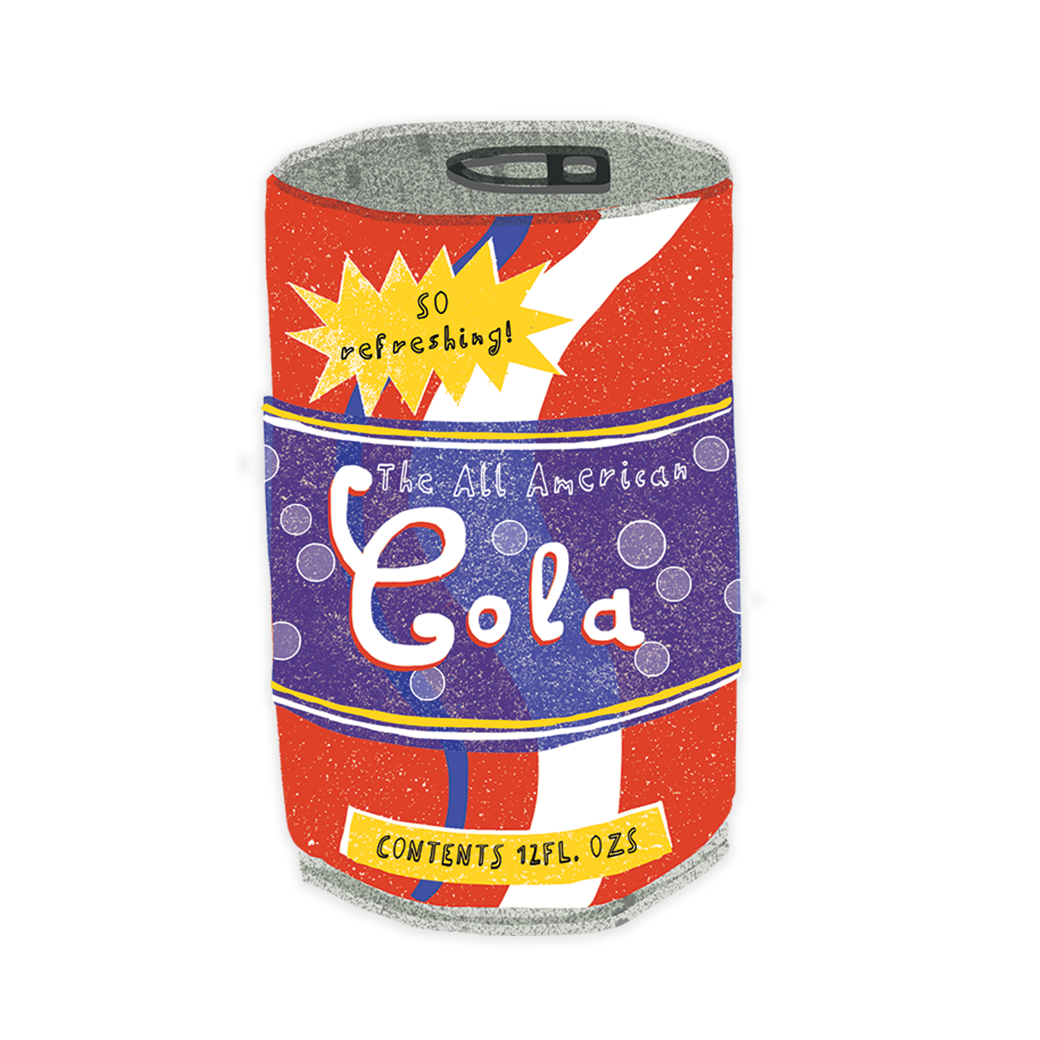 Cola Can - individual sticker