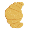 Croissant - individual sticker