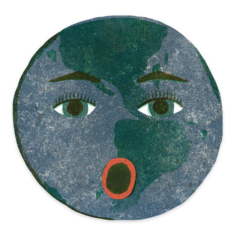 Earth | Terre - individual sticker