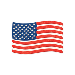 USA Flag - individual sticker