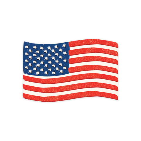 USA Flag - individual sticker