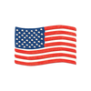 USA Flag - individual sticker