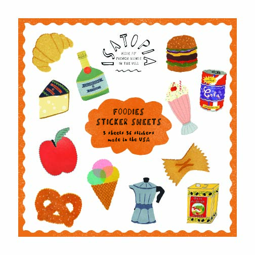 Foodies Sticker Sheets
