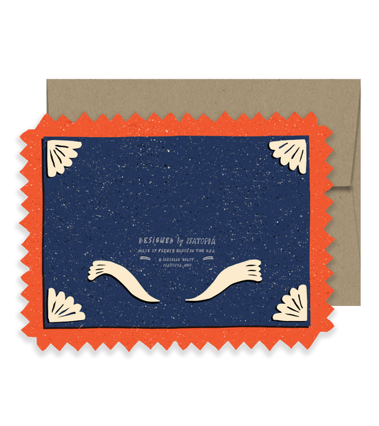 Bonjour Die Cut Card - From Paris with Love Collection