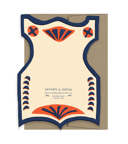 Merci Beaucoup Die Cut Card - From Paris with Love Collection