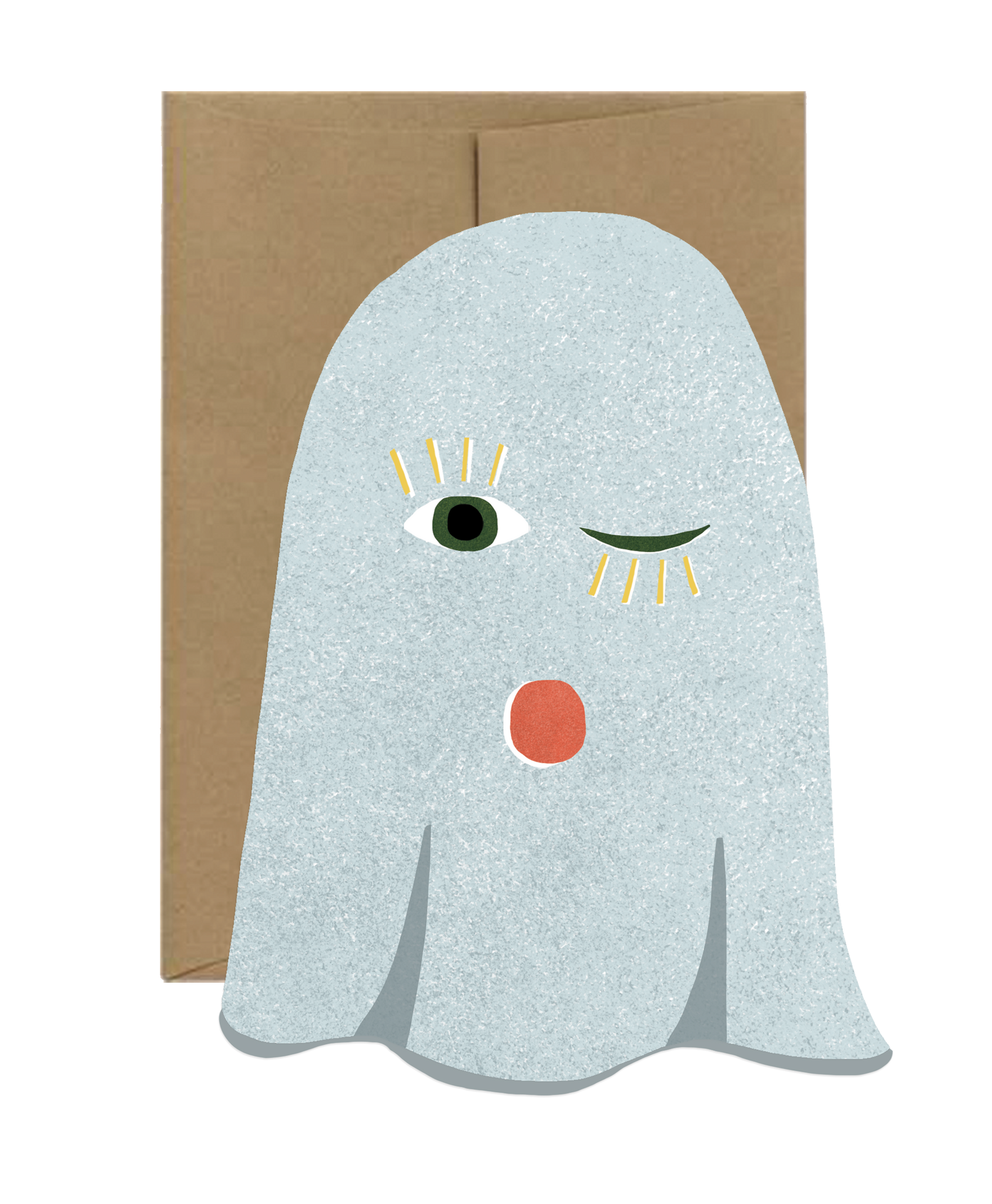 Ghost Blink - Die Cut Card