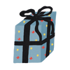 Blue Gift - individual sticker