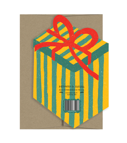 Gift From the Heart - Die Cut Card