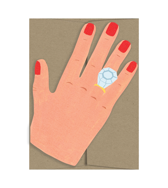 Happily Ever After - Die Cut Card