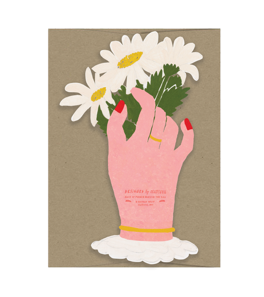 Happy Mother's Day Flowers - Die Cut Card