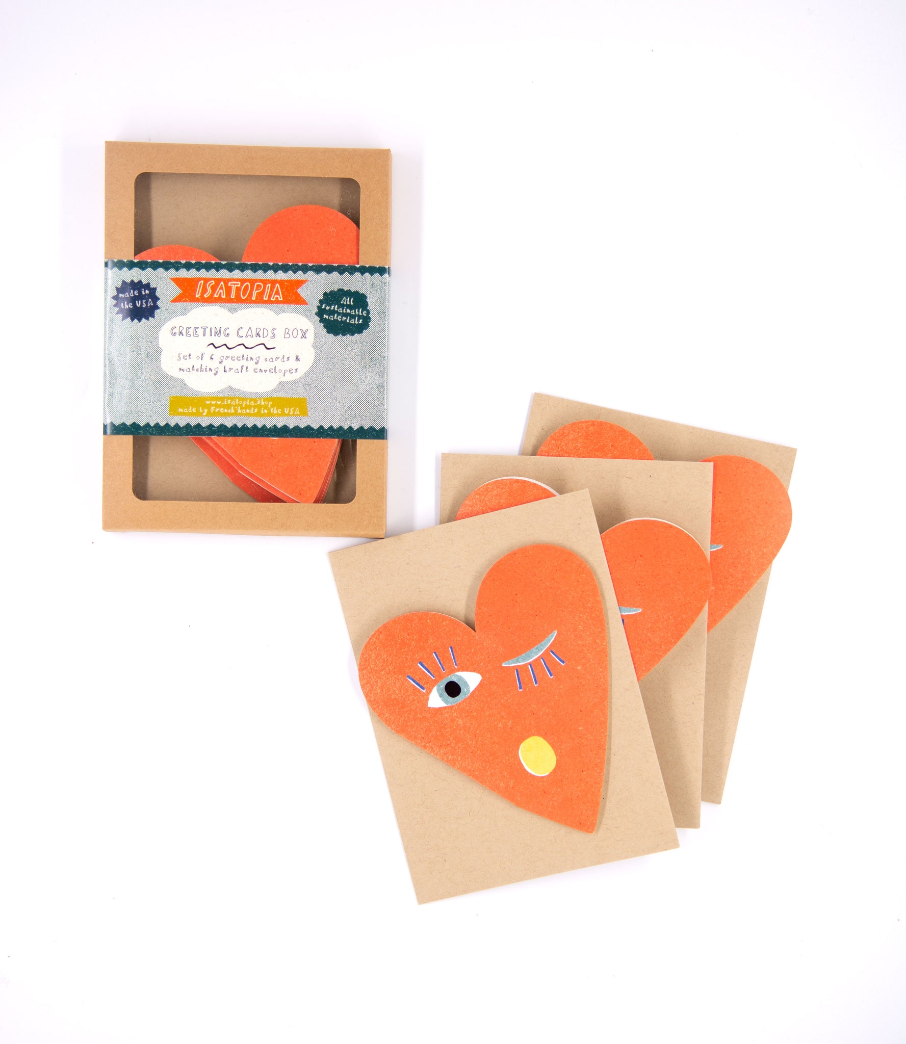 Heart Blink - Box of 6 Cards