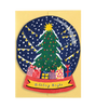 Holiday Magic Snow Globe - Die Cut Card