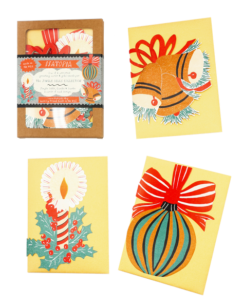Jingle Bells Collection - Box of 6 Cards