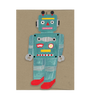 Little Robot Die Cut Card - Playtime Collection