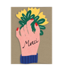 Merci Hand - Die Cut Card