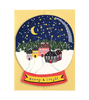 Merry & Bright Snow Globe - Die Cut Card