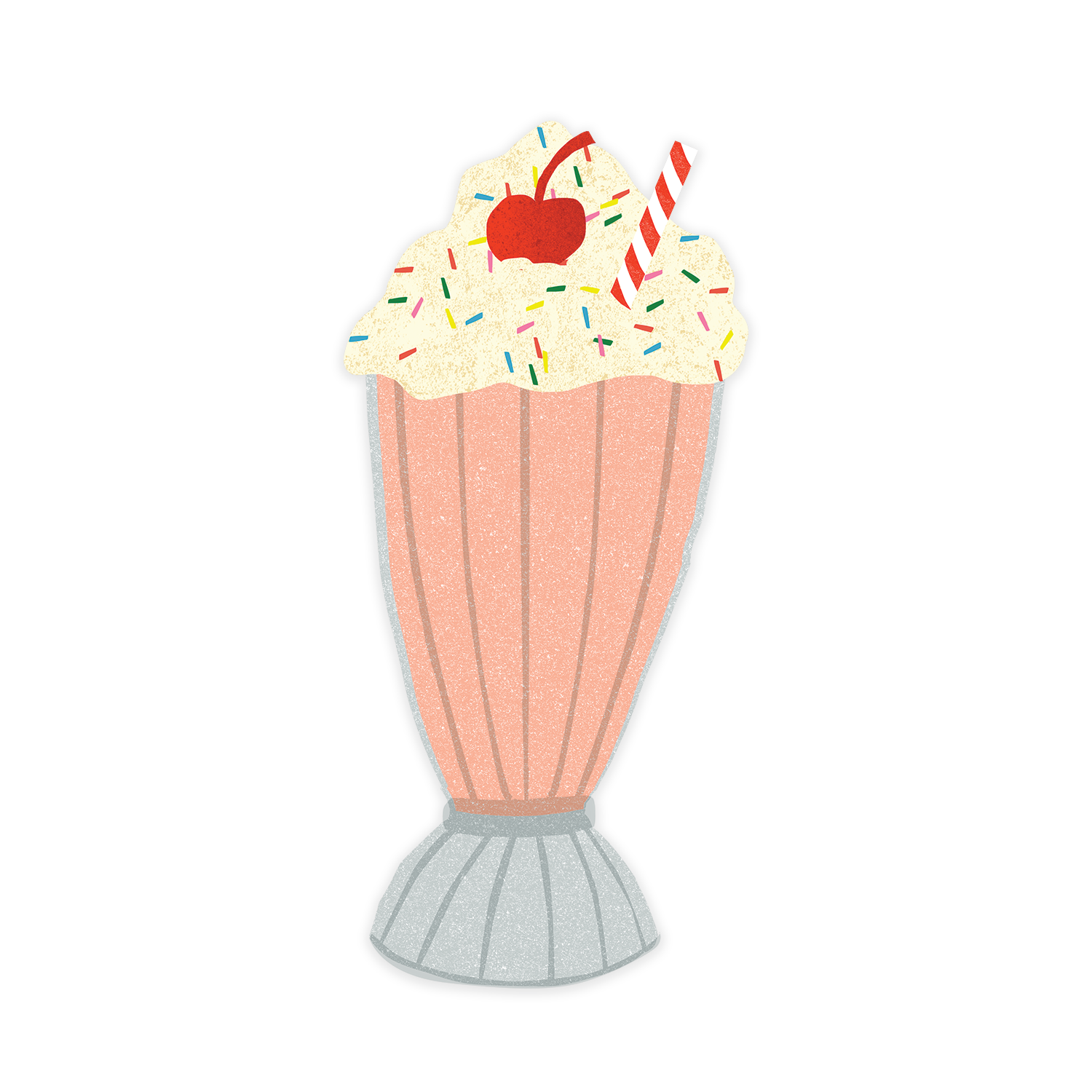 Milkshake - individual sticker