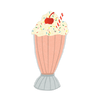 Milkshake - individual sticker