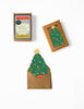 Christmas Tree Mini Cards - Box of 6