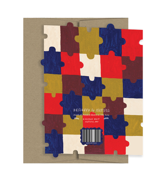Missing Piece - Die Cut Card