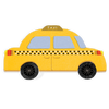 Yellow Cab - individual sticker