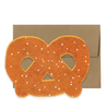 Pretzel Card - NYC Collection Die Cut