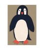 Penguin - Die Cut Card