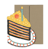 Piece of Cake - Die Cut Birthday Card