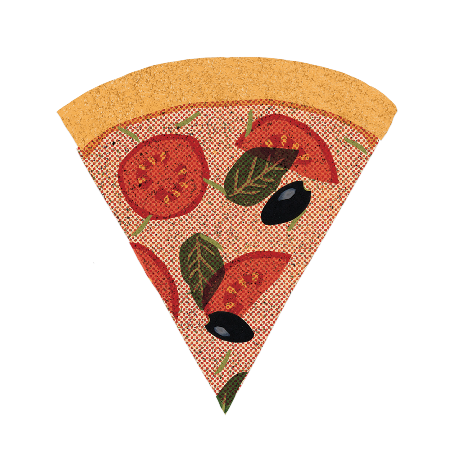 Pizza Slice - individual sticker