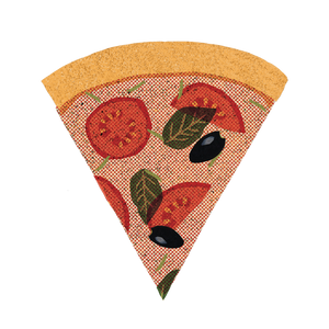 Pizza Slice - individual sticker