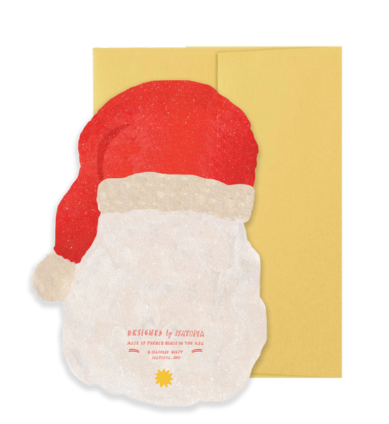 Santa Claus Christmas Collection - Die Cut Card